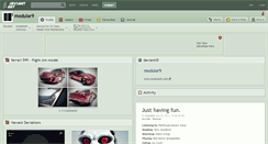 Desktop Screenshot of modular9.deviantart.com