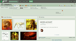Desktop Screenshot of crisisastar15.deviantart.com