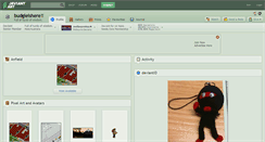 Desktop Screenshot of budgieishere.deviantart.com