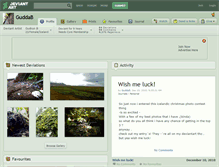 Tablet Screenshot of guddab.deviantart.com