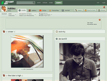 Tablet Screenshot of nukieu.deviantart.com