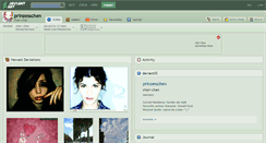 Desktop Screenshot of prinzesschen.deviantart.com