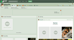 Desktop Screenshot of johnny556.deviantart.com
