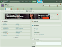 Tablet Screenshot of ai-kun.deviantart.com