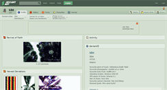 Desktop Screenshot of klbt.deviantart.com