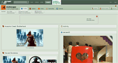 Desktop Screenshot of motionape.deviantart.com