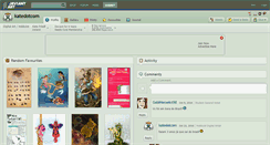Desktop Screenshot of katedotcom.deviantart.com
