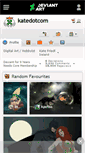 Mobile Screenshot of katedotcom.deviantart.com
