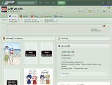 Tablet Screenshot of anti-sxs-nxh.deviantart.com