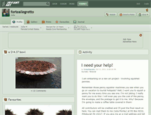 Tablet Screenshot of forteallegretto.deviantart.com