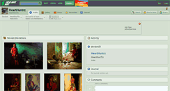 Desktop Screenshot of hearthuntrz.deviantart.com