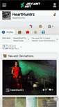 Mobile Screenshot of hearthuntrz.deviantart.com
