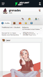 Mobile Screenshot of grenades.deviantart.com