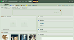 Desktop Screenshot of lovyan2.deviantart.com