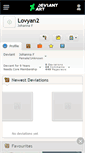 Mobile Screenshot of lovyan2.deviantart.com