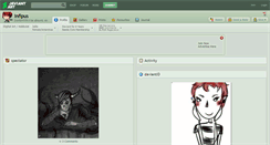 Desktop Screenshot of infipus.deviantart.com