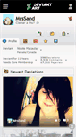 Mobile Screenshot of mrssand.deviantart.com