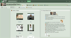 Desktop Screenshot of da-maximumride-flock.deviantart.com