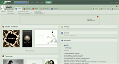 Desktop Screenshot of gnack.deviantart.com