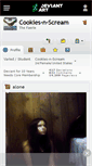 Mobile Screenshot of cookies-n-scream.deviantart.com