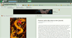 Desktop Screenshot of cassidyrosefallen999.deviantart.com