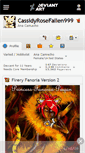 Mobile Screenshot of cassidyrosefallen999.deviantart.com