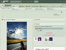 Tablet Screenshot of farhadvm.deviantart.com