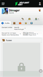 Mobile Screenshot of dimager.deviantart.com