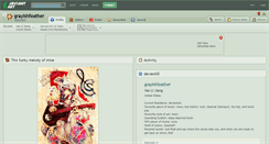 Desktop Screenshot of grayishfeather.deviantart.com