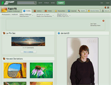 Tablet Screenshot of fabi-fr.deviantart.com