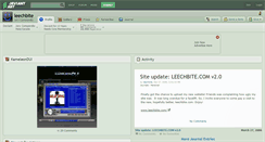 Desktop Screenshot of leechbite.deviantart.com
