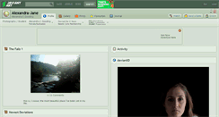 Desktop Screenshot of alexandra-jane.deviantart.com