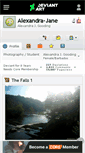 Mobile Screenshot of alexandra-jane.deviantart.com