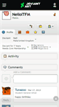 Mobile Screenshot of neiloltfm.deviantart.com
