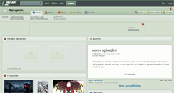 Desktop Screenshot of barugaron.deviantart.com
