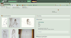 Desktop Screenshot of love-koga.deviantart.com