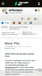 Mobile Screenshot of mrponiator.deviantart.com