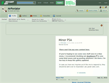 Tablet Screenshot of mrponiator.deviantart.com