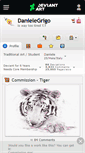 Mobile Screenshot of danielegrigo.deviantart.com