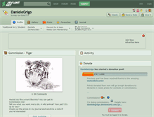 Tablet Screenshot of danielegrigo.deviantart.com