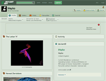 Tablet Screenshot of ihayko.deviantart.com