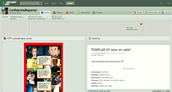 Desktop Screenshot of confidentialreporter.deviantart.com