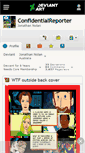 Mobile Screenshot of confidentialreporter.deviantart.com