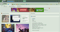 Desktop Screenshot of cchan6.deviantart.com