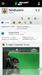 Mobile Screenshot of hendryzero.deviantart.com