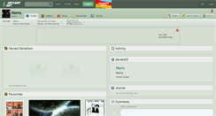 Desktop Screenshot of herro.deviantart.com