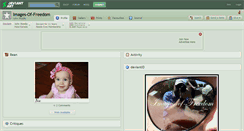 Desktop Screenshot of images-of-freedom.deviantart.com