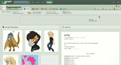 Desktop Screenshot of flygonmaster66.deviantart.com