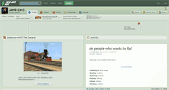 Desktop Screenshot of jaws12413.deviantart.com