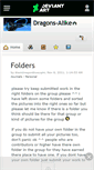 Mobile Screenshot of dragons-alike.deviantart.com